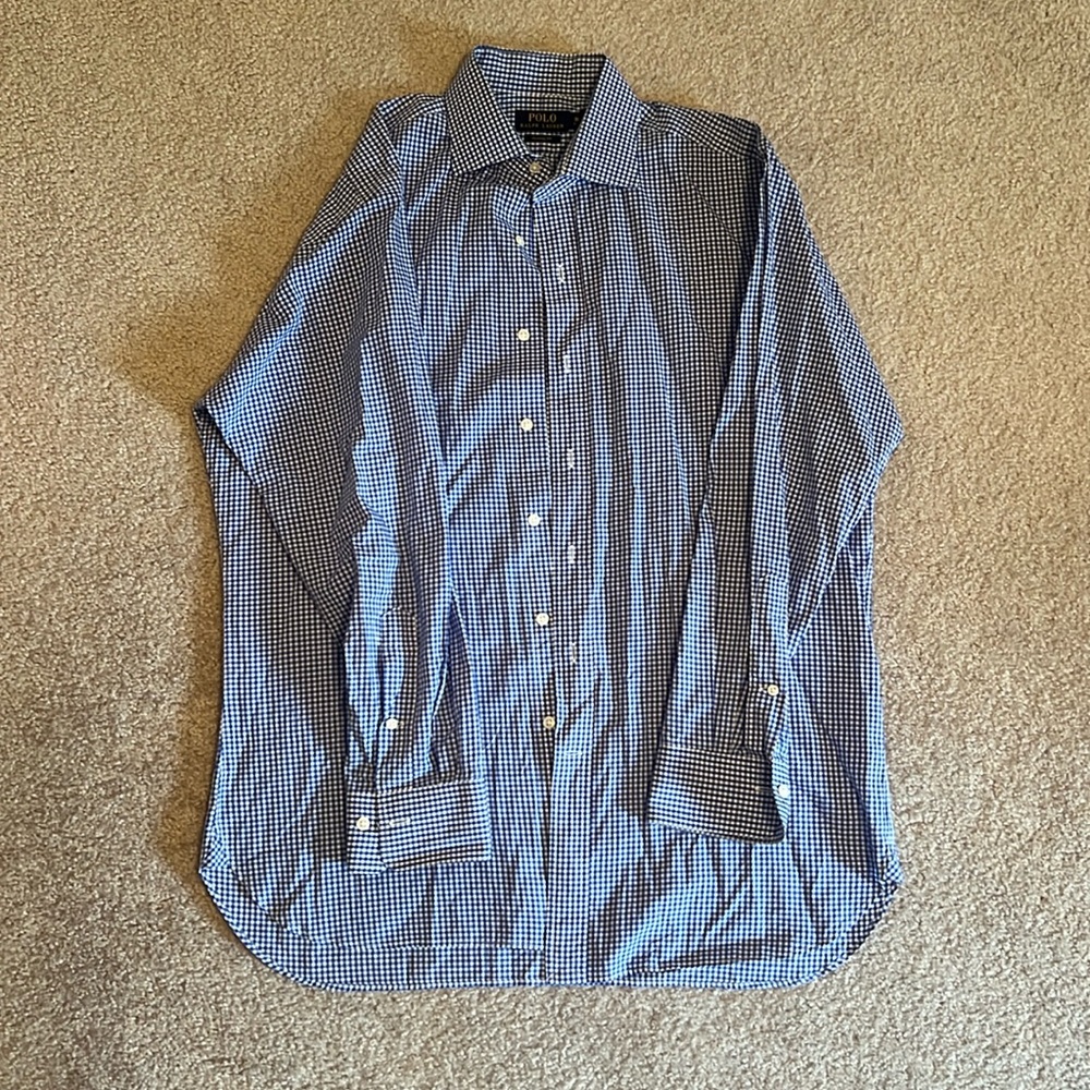 Men’s Ralph Lauren Classic Fit Checkered Button Down